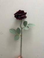 Роза искусственная пурпурная стебель h50 купить в интернте магазине 100kashpo.by в  #REGION_NAME_DECLINE_PP# 