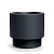 Купить горшок пластиковый prosperplast heos art 46,8*44 темно-серый в #REGION_NAME_DECLINE_PP#