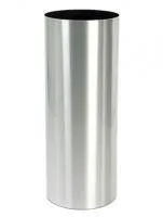 Купить кашпо superline alure pilaro aluminium лакированный 30*90 серый в #REGION_NAME_DECLINE_PP#