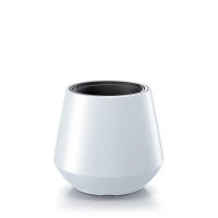 Купить горшок пластиковый prosperplast heos bell 39,5*35 белый в #REGION_NAME_DECLINE_PP#