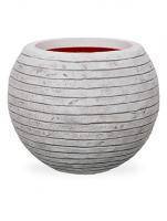 Купить кашпо capi tutch row nl vase vase ball 62*48 светло-серый в #REGION_NAME_DECLINE_PP#