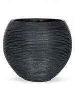 Купить кашпо capi nature vase ball 18,5*16 черный в #REGION_NAME_DECLINE_PP#