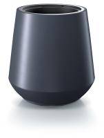 Купить горшок пластиковый prosperplast heos bell 43,9*44 темно-серый в #REGION_NAME_DECLINE_PP#