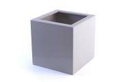 Купить кашпо rostini adena 60*60*60 белый в #REGION_NAME_DECLINE_PP#