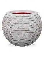 Купить кашпо capi tutch row nl vase vase ball 62*48 светло-серый в #REGION_NAME_DECLINE_PP#